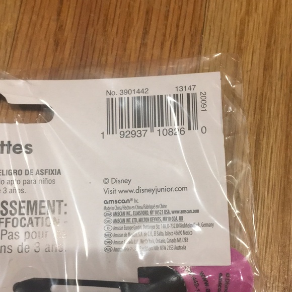 NWT Minnie mouse hair clips - Picture 7 of 8